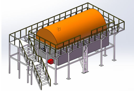 kopen PLC-besturing Rotationele gietmachine met directe / indirecte gietkoeling online vervaardiging