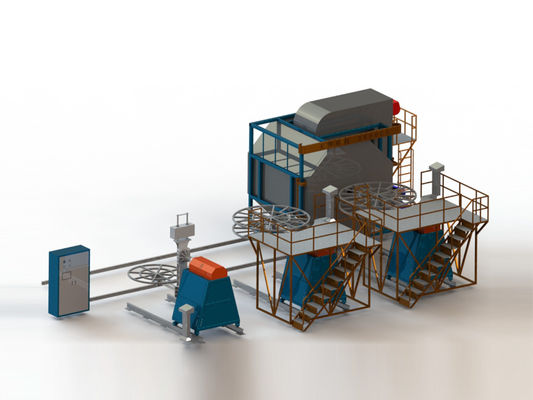 kopen Convectieoven mobiele rotatievormmachine met meerdere armen automatische rotatievormmachine met drie armen online vervaardiging