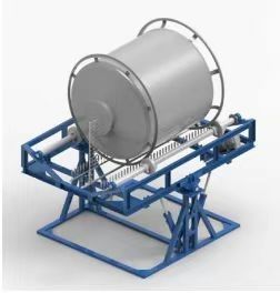 kwaliteit  Automated Electric Roto Molding Machine 500-1000 Liters Capacity Direct Mold Cooling fabriek