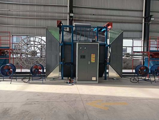 kopen Productieproces van roterende rotomouldmachines van het type shuttle online vervaardiging