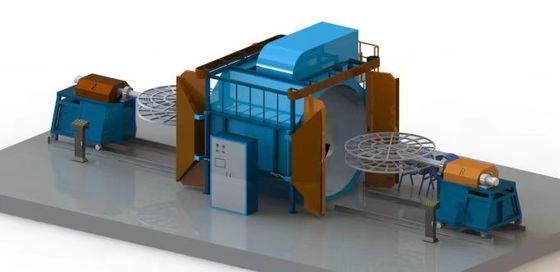 kopen Geautomatiseerde flexibele shuttle rotomolding machine betrouwbaar online vervaardiging