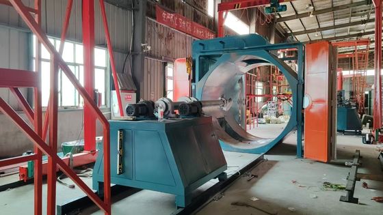 kopen Gasverwarmde afstandsbediening Rotatievormmachine Automatische 2-arm online vervaardiging