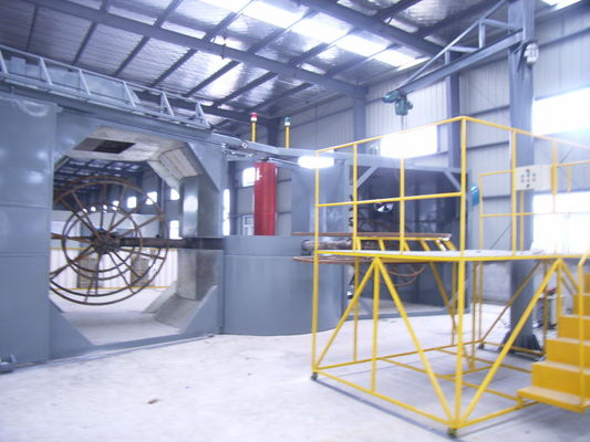 kopen 5-stations toren Roto vormmachine Hoog-efficiënte energiebesparende voor kunststof online vervaardiging