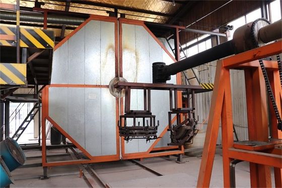 Air Blowing Rotational Molding Equipment 3ph 380V 50Hz Gasverwarmde volledig automatische rotatievormmachine