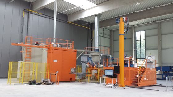 1000-2000 flessen per uur Roto-gietmachine Auto OEM ODM