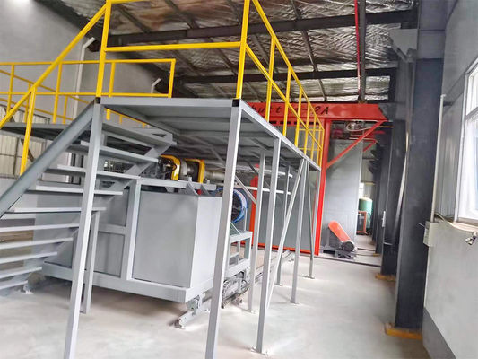 Een volledig automatische rotatie-gietmachine die wordt bestuurd door een PLC-machine voor holle injectie-gietmachines van kunststof