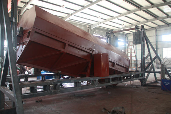Grote grootte Rock And Roll Rotationele gietmachine Warme luchtcirculatie