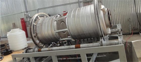 Elektrische rotatievormmachine voor kunststof Grote capaciteit PLC-besturing van de warmluchtcirculatie