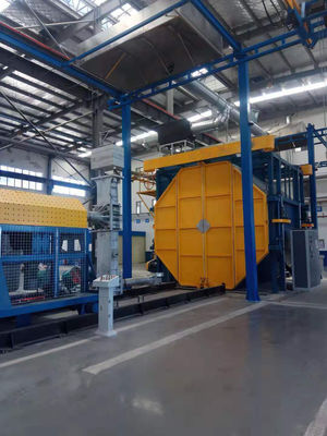 Grote automatische rotatievormmachine voor kunststof met afstandsbediening