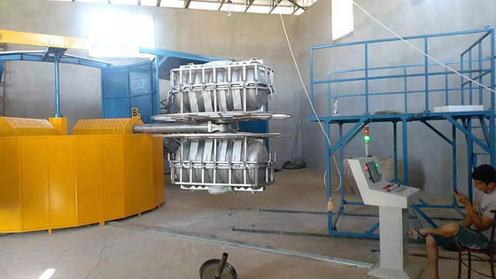 Volledig automatische roterende rotomolding machine PLC-besturing