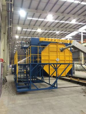 Volledig automatische shuttle rotomolding machine