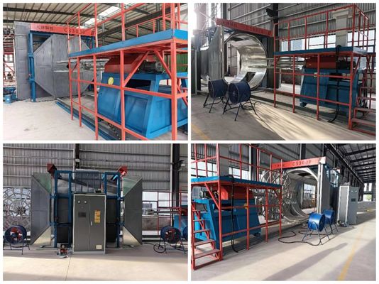 Energiebesparende flexibele rotatievormmachine voor de productie van watertanks