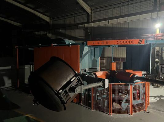 Productie van grote watertanks Automatische rotogolfmachines met drie armtorens