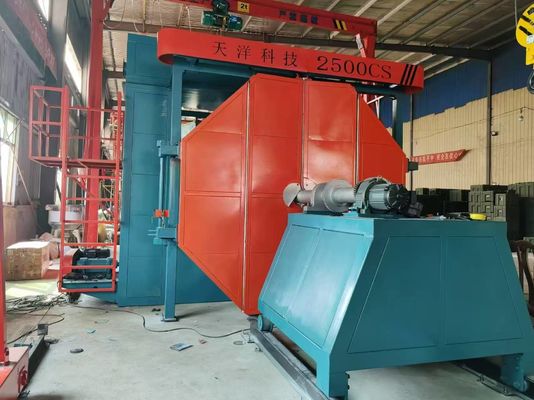 2500 Automatische rotatievormmachine Automatische plasticvormmachine
