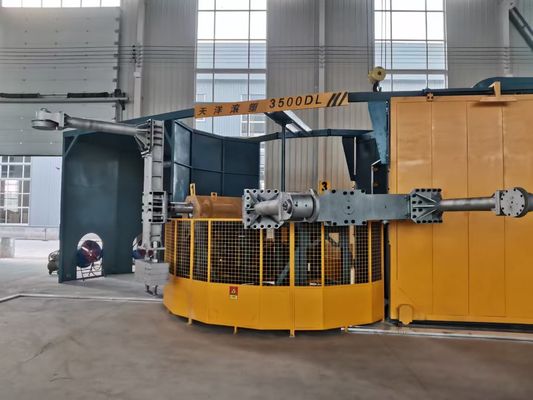 Vinnige driearm Roto Mold Machine Multi Functional