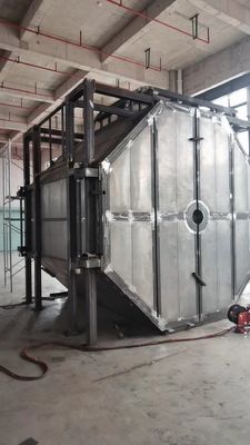Elektrische / gas rotatievormmachine Aluminiumvorm met automatische temperatuurregeling