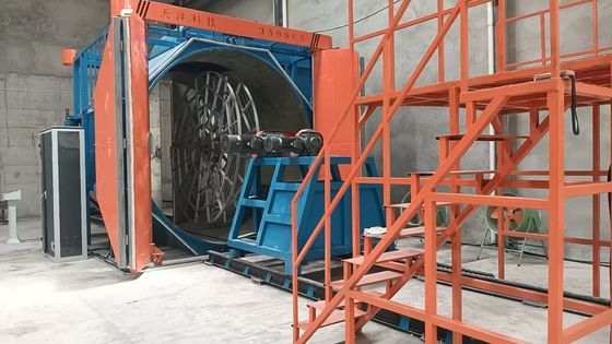 De dubbel-arm shuttle rotomolding machine Een flexibele oplossing voor grote plastic producten met aanpasbare gietcapaciteit