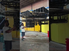 500-1000 liter automatische rotomoldmachine met luchtblowing-schimmelvrijstelling