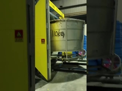 Elektrische / gasverwarming Roto-gietmachine 3 fase 380V 50Hz