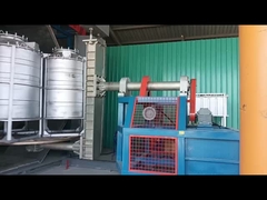 100 mm/s Schimmel sluiting Shuttle Rotomolding apparatuur met automatische PLC-besturing