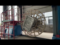 Eenvoudige demontage en montage met draadloze afstandsbediening op Roto-gietmachines