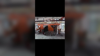 Driearmige oven mobiel spuitgieten